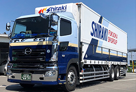 10t冷凍ウイング車